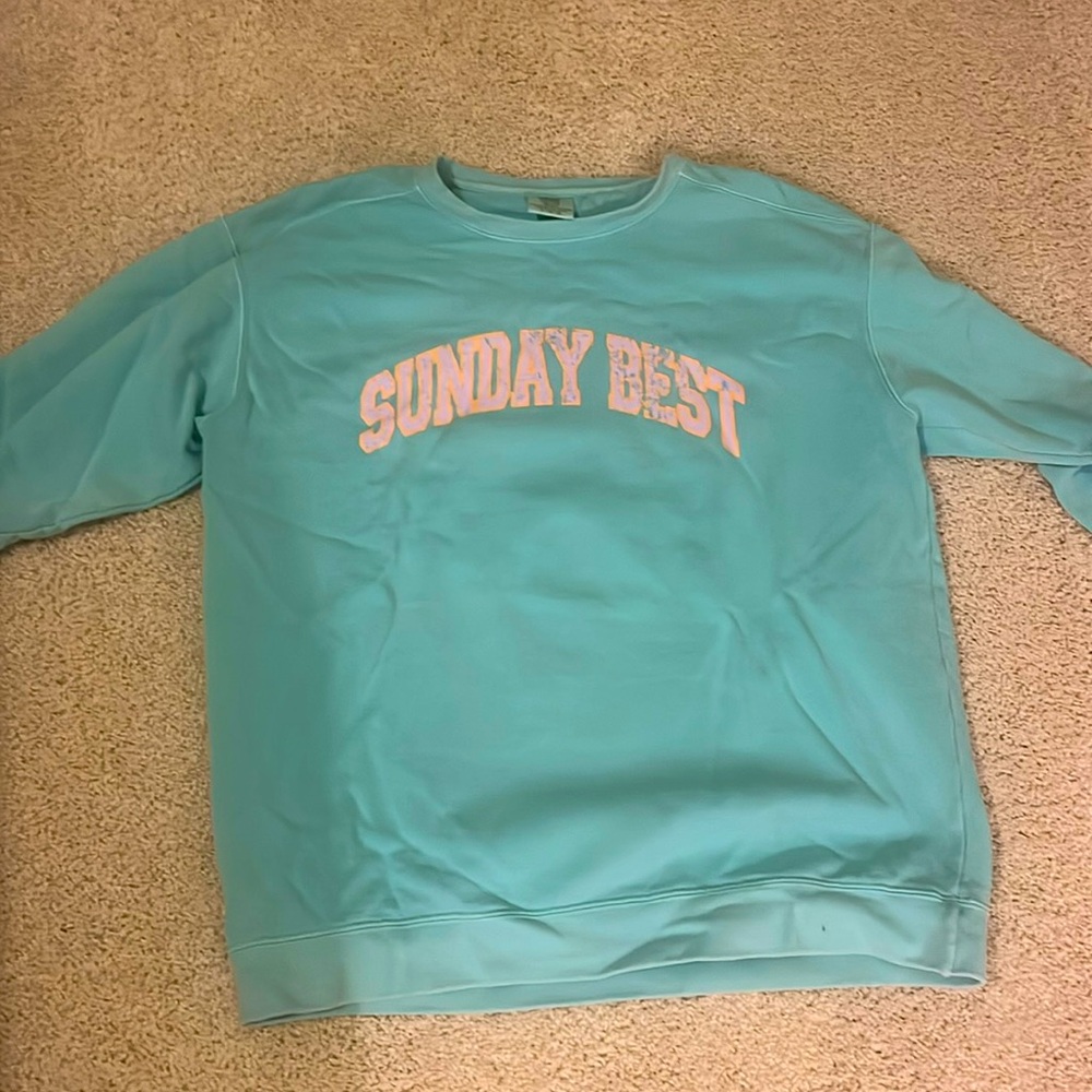 OliveLynn Sunday Best Sweatshirt